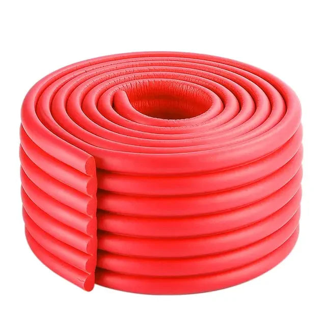 Durable foam edge protector for baby safety, preventing bumps and bruises.