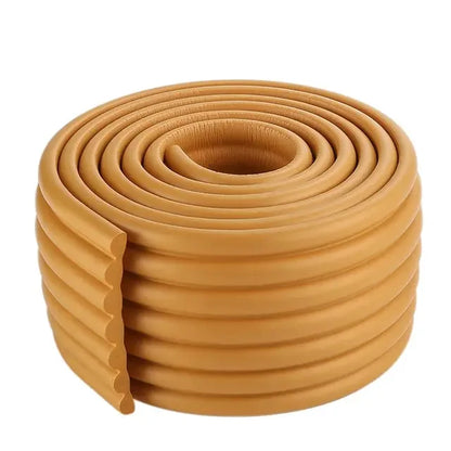 Home safety foam strip, designed as a furniture bumper for baby protection.