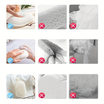 Baby shower gift: soft cartoon animal bath sponge, ideal gentle scrub for baby's sensitive skin