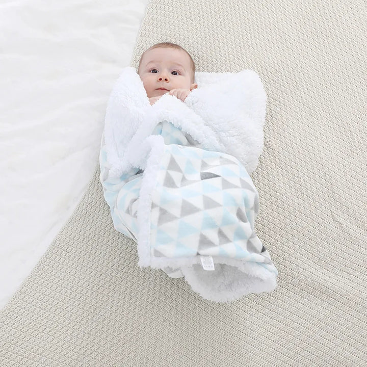 Adorable baby accessories: soft fleece blanket for ultimate warmth.