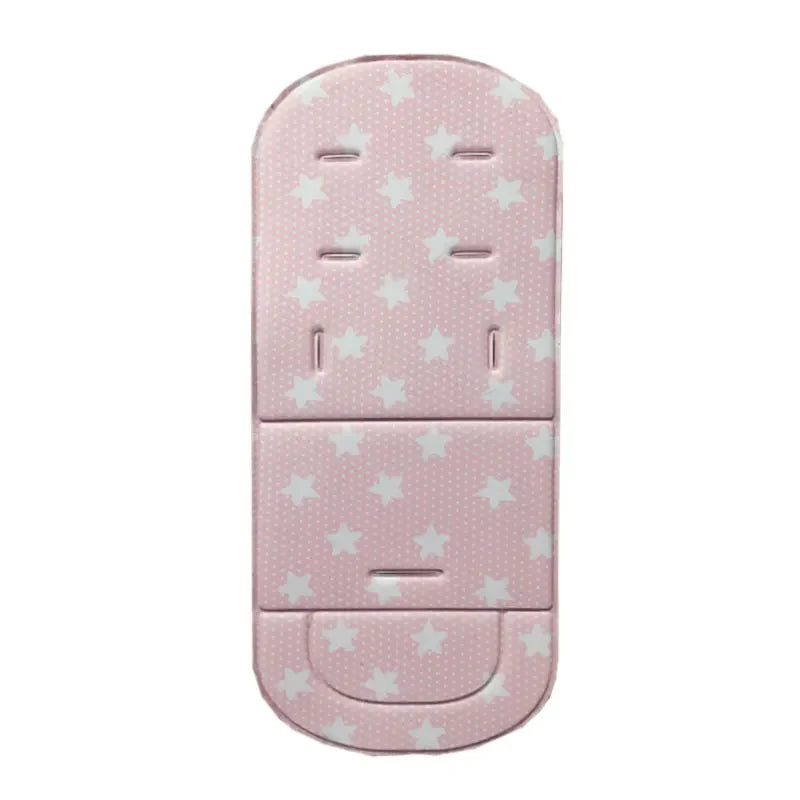 Lightweight cotton baby seat insert, ensuring a comfortable ride for sensitive newborn skin