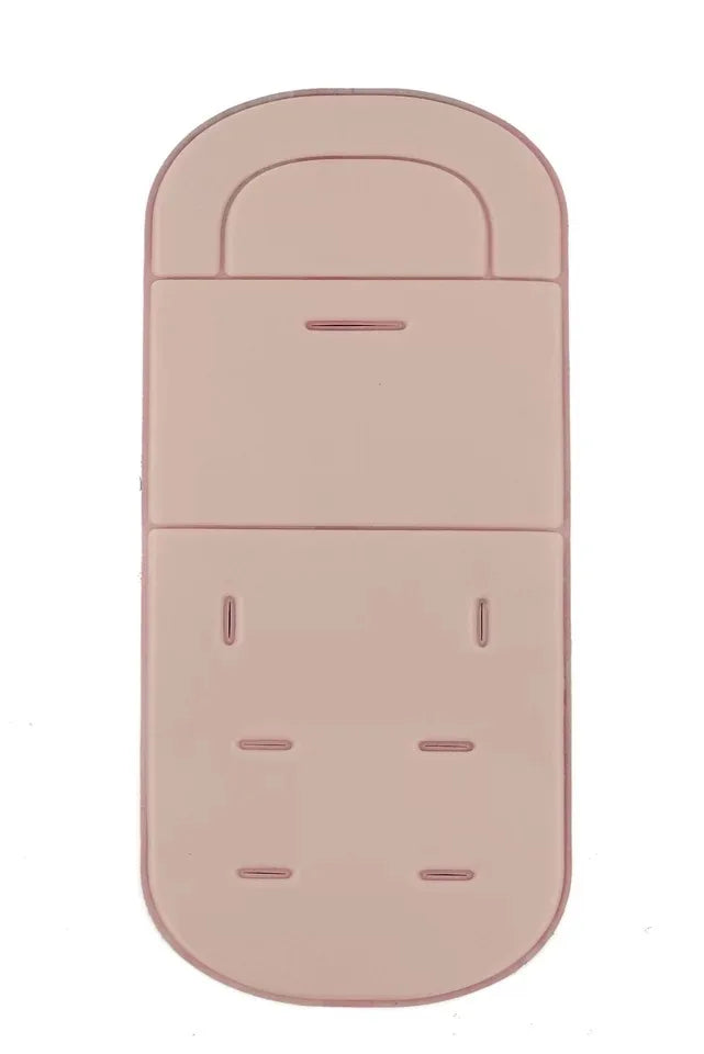 Ergonomic baby stroller seat pad, soft cotton, promotes proper posture