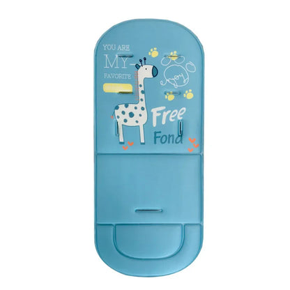 Cotton stroller liner pad for baby, ensuring infant comfort in pushchair adventures