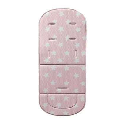 Universal fit baby stroller pad, a breathable cotton cushion for toddler comfort