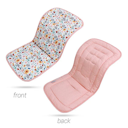 Universal baby stroller cushion, soft cotton, designed for optimal infant travel comfort