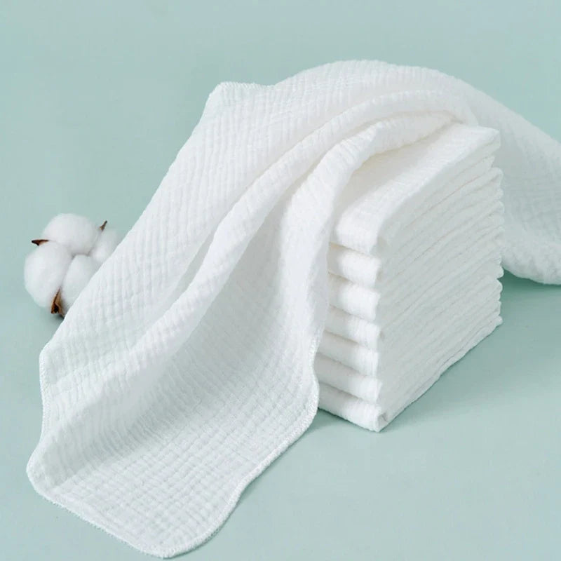 Soft, eco-friendly reusable cotton gauze diaper for newborns, perfect for baby care