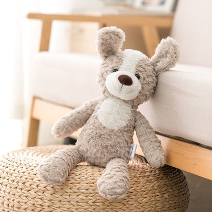 Charming bear plush toy, ideal soft cuddle buddy and baby shower gift