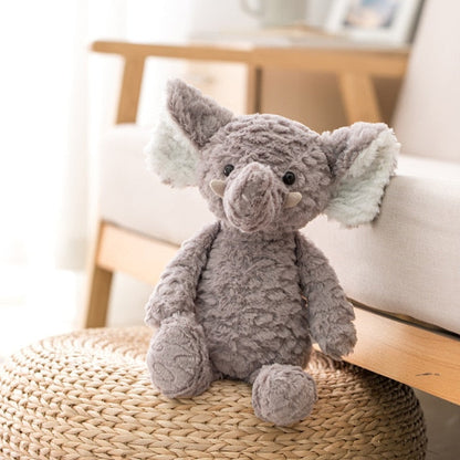 Baby shower gift: very soft animal plush toy, perfect for cuddling