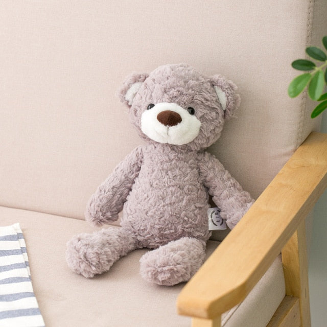 Assorted cute animal plush toys, soft cuddle buddies for babies & nurseries