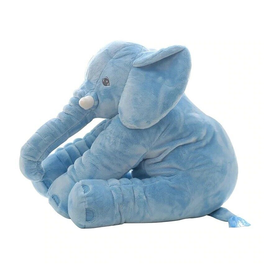 Cute elephant plush baby toy, a soft stuffed animal perfect children's gift for comfort & imaginative play.