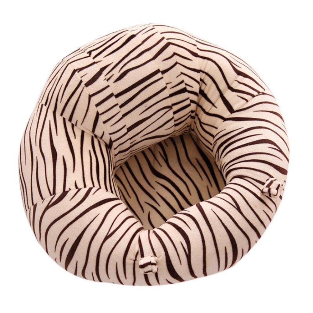 Baby gift: a cute animal support seat, a soft infant learning chair for new parents
