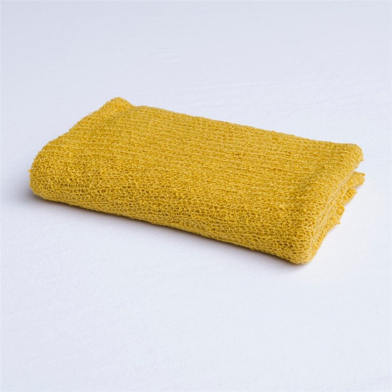 Comfortable knitted baby swaddle, a gentle prop for newborn photography sessions