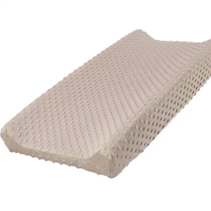 Breathable minky changing pad cover, soft touch, ideal for newborn diaper changes