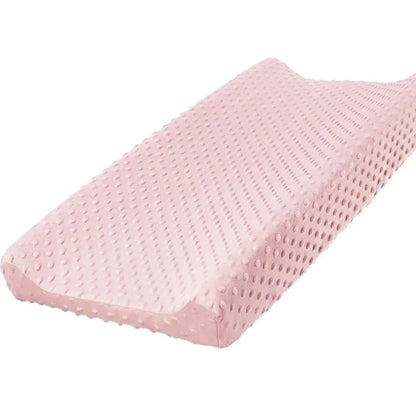 Foldable baby changing sheet, soft minky fabric, space-saving and practical