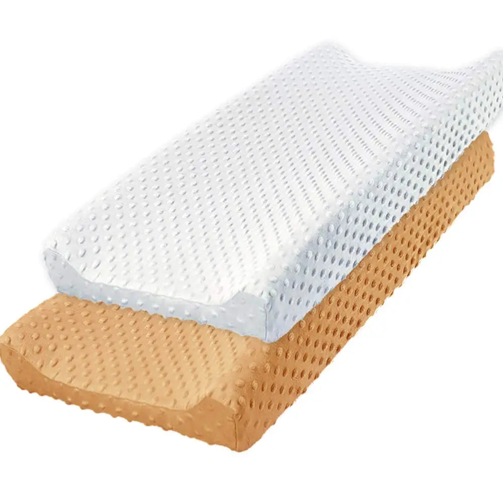 Eco-conscious reusable diaper changing pad, soft minky, for healthy baby and planet