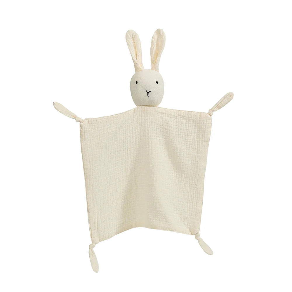 Unisex baby towels made from premium muslin, ensuring comfort and high absorbency for infants.