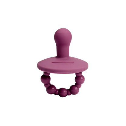 Baby pacifier teether, silicone design, perfect baby gift for new parents