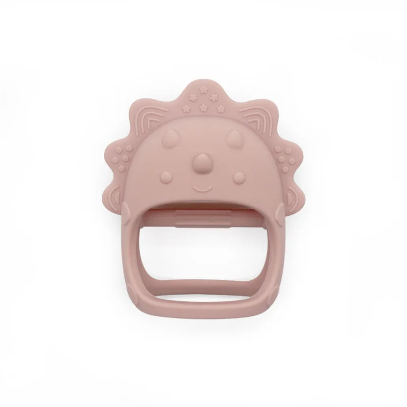 High-quality silicone animal teether, safe for babies, supports healthy teething phase