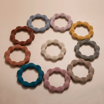 Cute animal-shaped baby teether, safe and soft for newborn teething and gum massage