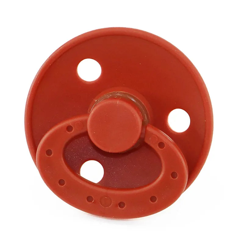 High-quality baby pacifier with soft silicone nipple, ideal for teething infants