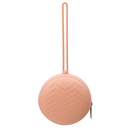 Elegantly designed silicone pacifier holder, a must-have feeding accessory for modern parents.