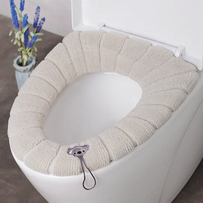 Comfortable toilet seat cover for kids, universal fit, with zipper and handle