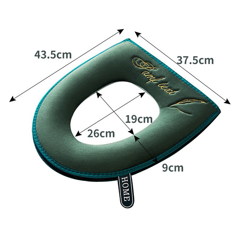 Infant potty training toilet seat cover, soft & universal, with zipper & handle