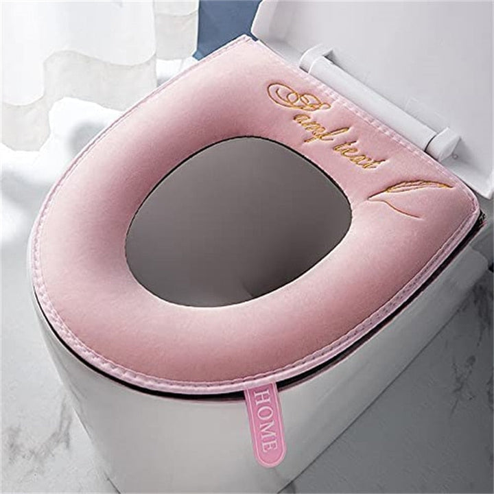 Comfortable potty training seat cover, soft design with a convenient handle