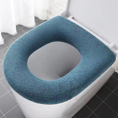 Soft warm toilet pad cushion, universal fit, for bathroom comfort and hygiene, ideal for potty training
