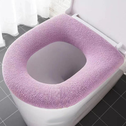 Hygiene-focused soft toilet seat cover, warm and washable, perfect for adult and potty training use
