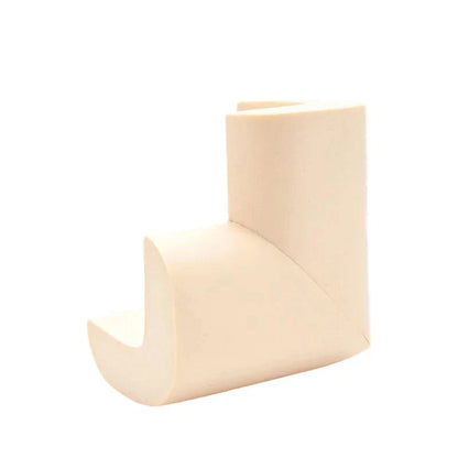 Detailed close-up of a soft cushion corner protector's texture, highlighting its impact absorption.