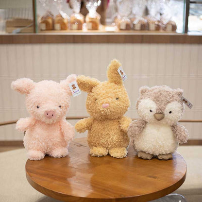 Cute brown bear stuffed animal plush toy for kids, ideal as comfort toy for playtime