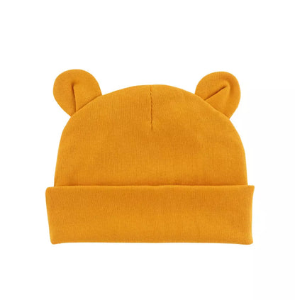 Machine washable baby cotton hat, easy care infant beanie for busy parents.