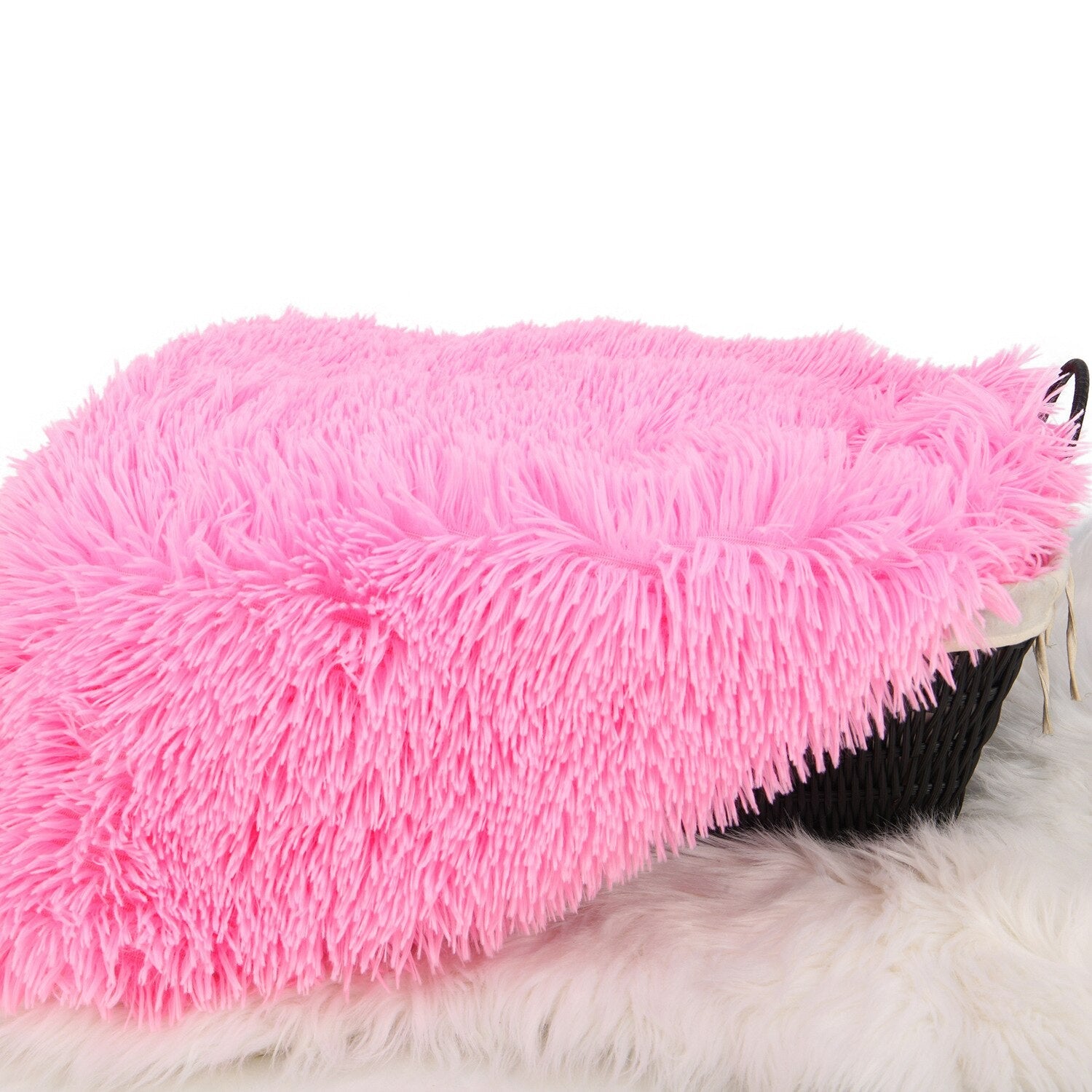 Newborn photo prop: soft dacron baby blanket, cozy wrap for infant photography.