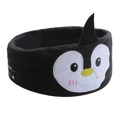 Kids Bluetooth headphones in a cozy headband, ensuring safe and enjoyable audio