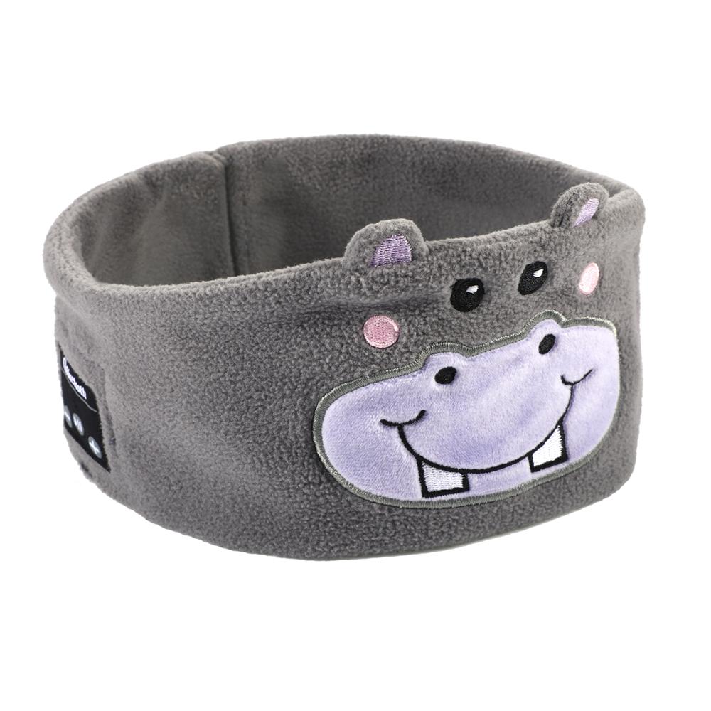 Comfortable soft headband headphones for children, wireless for easy use, safe listening