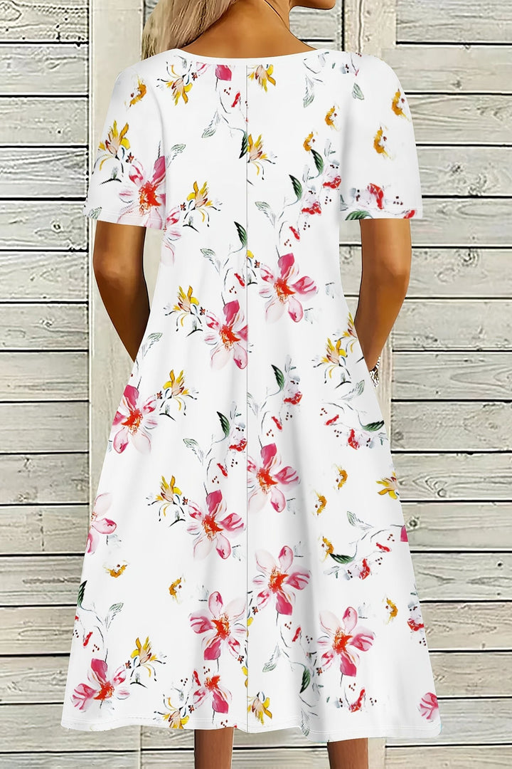 Comfortable & soft women's midi dress with belt. A versatile long-sleeve option for fall & winter fashion.