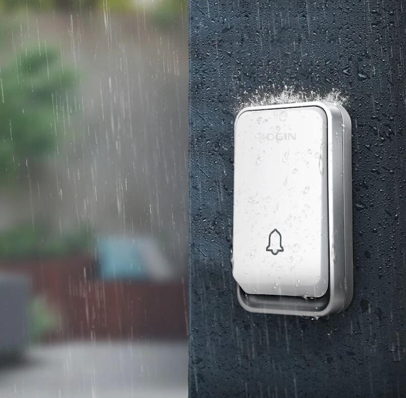 Easy install Sonivo wireless smart doorbell. Battery-free system for homes & offices with long range.