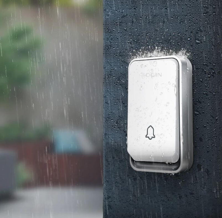 Easy install Sonivo wireless smart doorbell. Battery-free system for homes & offices with long range.