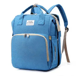 Convenient women's mommy bag, with a folding changing pad, perfect for daily use & travel.