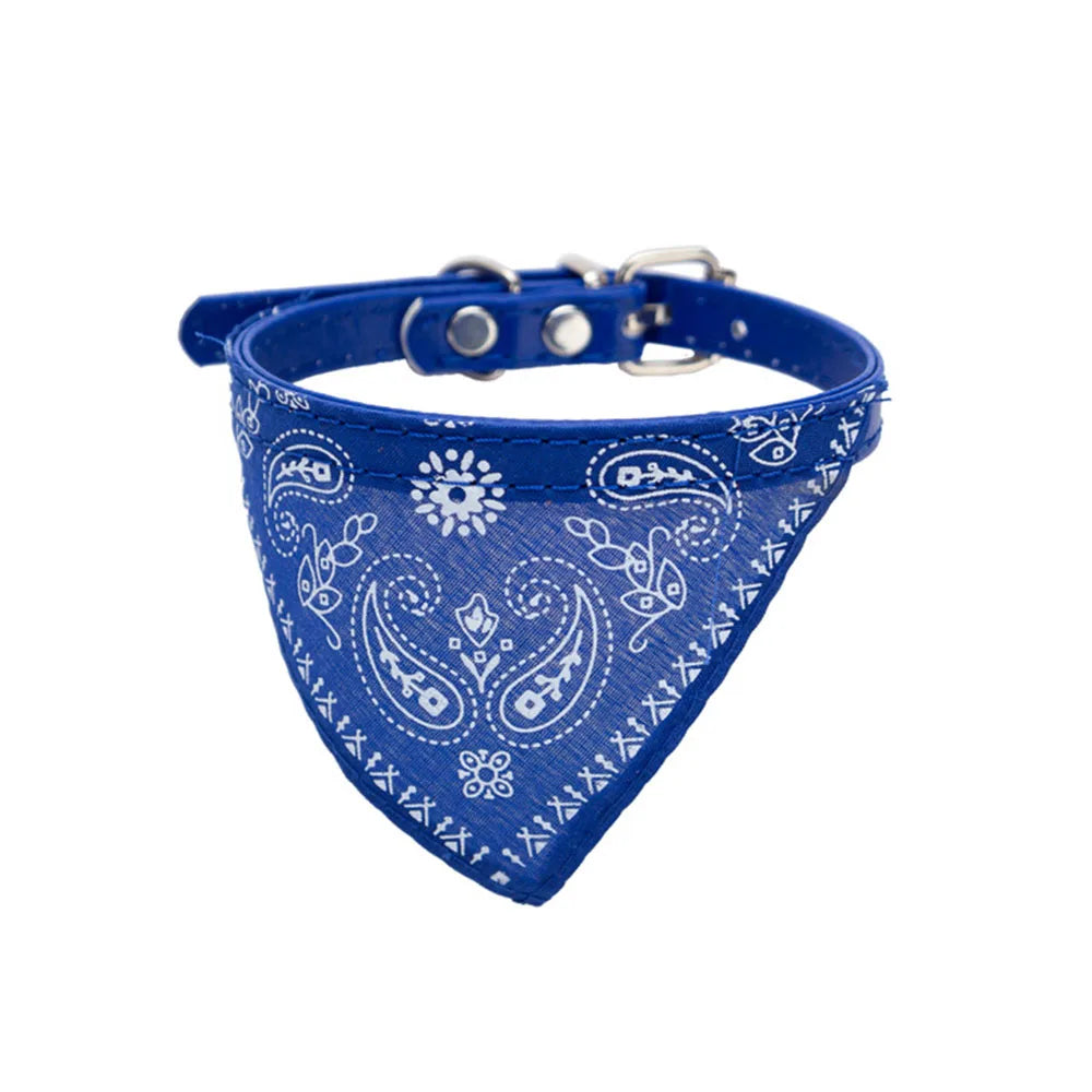 Premium cat bandana collar, a comfortable and stylish accessory for your beloved pet.