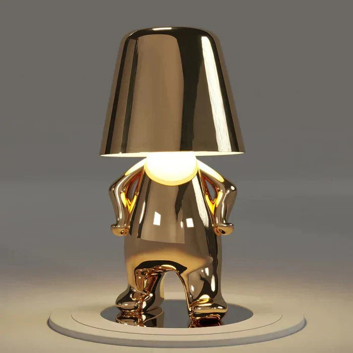 Modern home decor LED lamp, cordless, dimmable, offering customizable lighting.