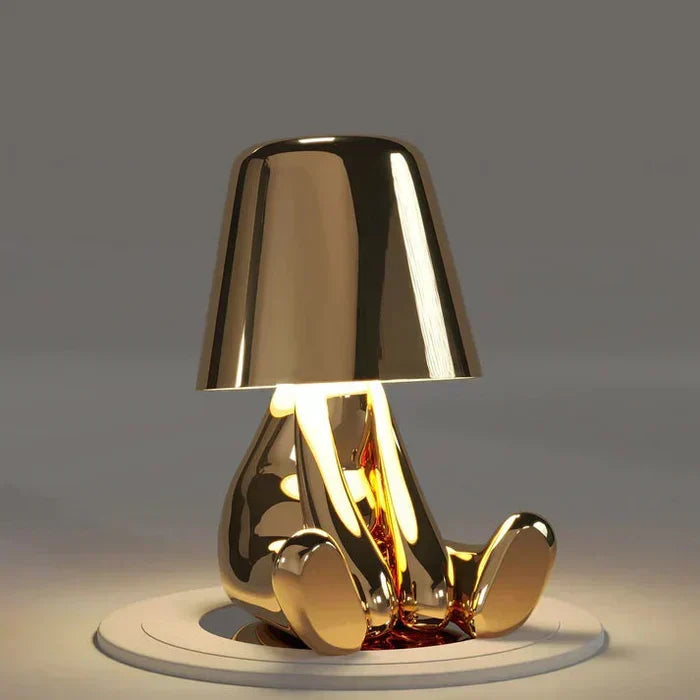Dimmable cordless LED accent light, portable, perfect for a chic home ambiance.