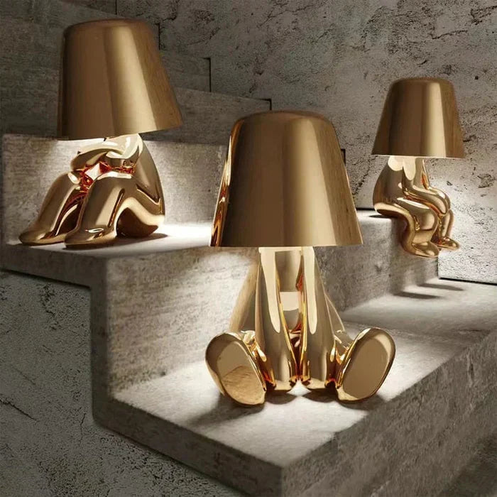 Stylish cordless LED lamp, dimmable, a contemporary choice for accent lighting.