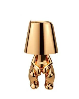 Chic cordless LED table lamp, dimmable, perfect for contemporary home accent lighting.