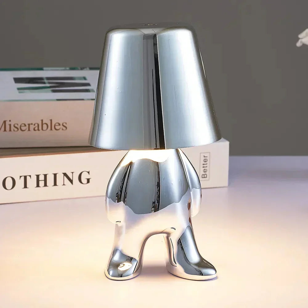 Sleek cordless LED table lamp, dimmable, perfect for creating mood lighting.