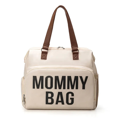 Baby essentials backpack: black, durable polyester, for bottles, wipes, and clothes, travel friendly