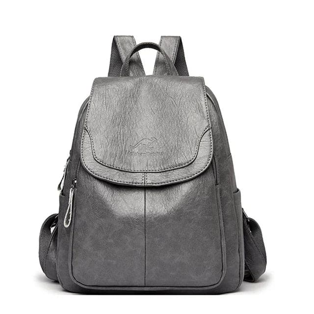 Versatile women's flap backpack featuring spacious compartments for organized daily essentials.