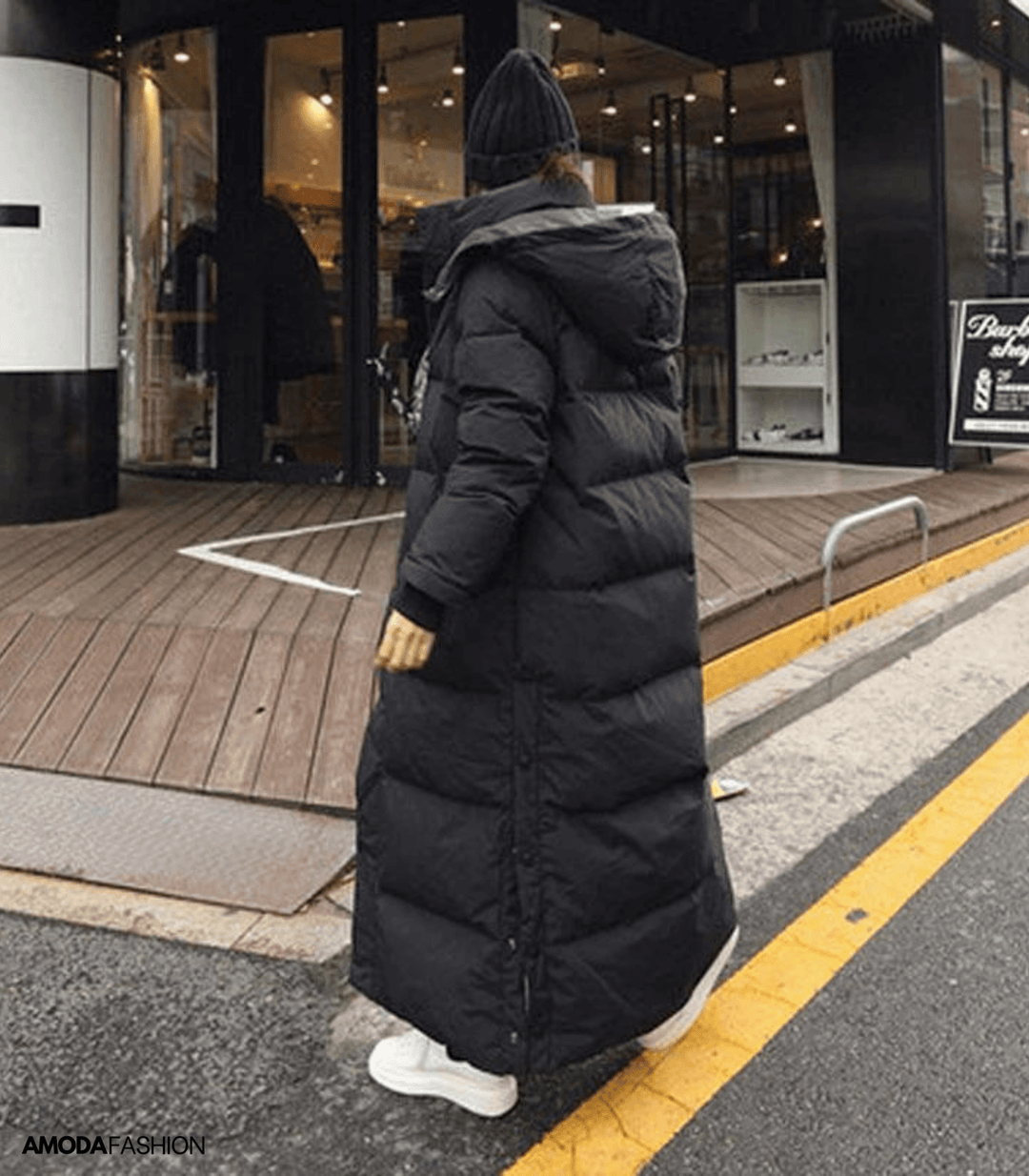 Women's Luna oversized winter parka. Warm, windproof, waterproof women's jacket for stylish cold weather outerwear.