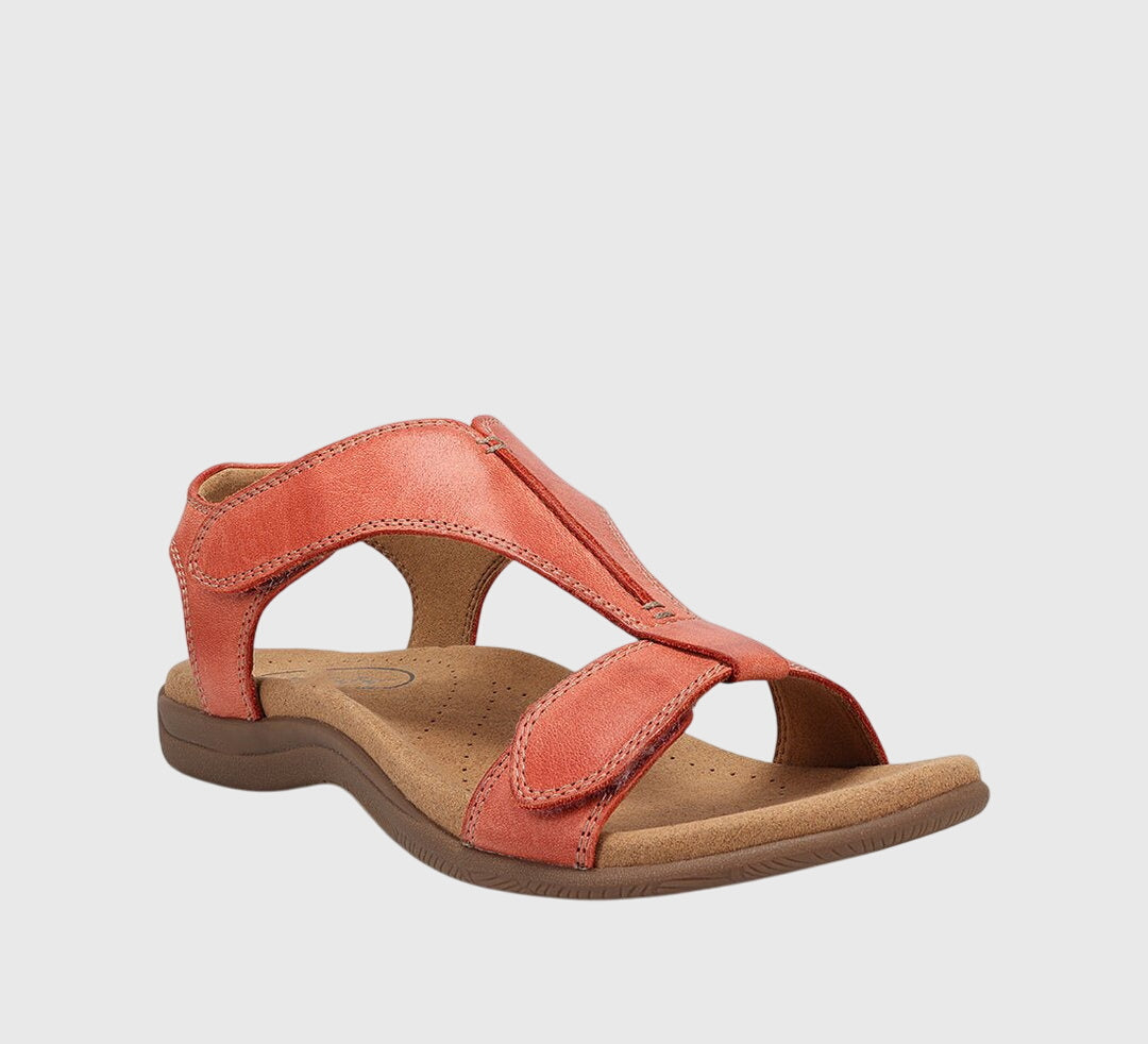 Women's orthopedic sandals with adjustable straps for a custom fit & everyday casual comfort.